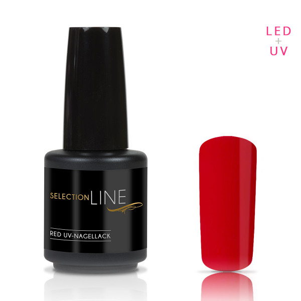 Nails & Beauty Factory Selection Line Red UV Nagellack Carmel Red 15ml