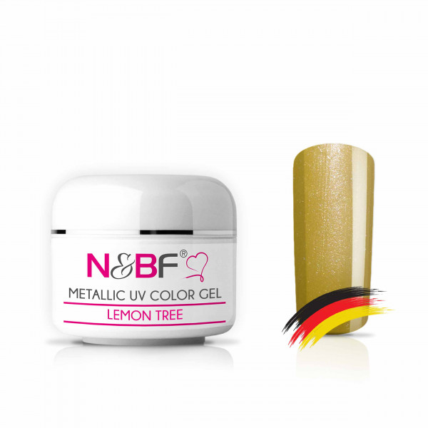Nails & Beauty Factory Metallic UV Colorgel Lemon Tree Farbgel 5 ml