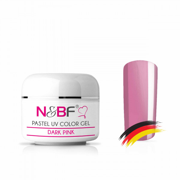 Nails & Beauty Factory Pastel UV Color gel Dark Pink Farbgel Pastell 5 ml