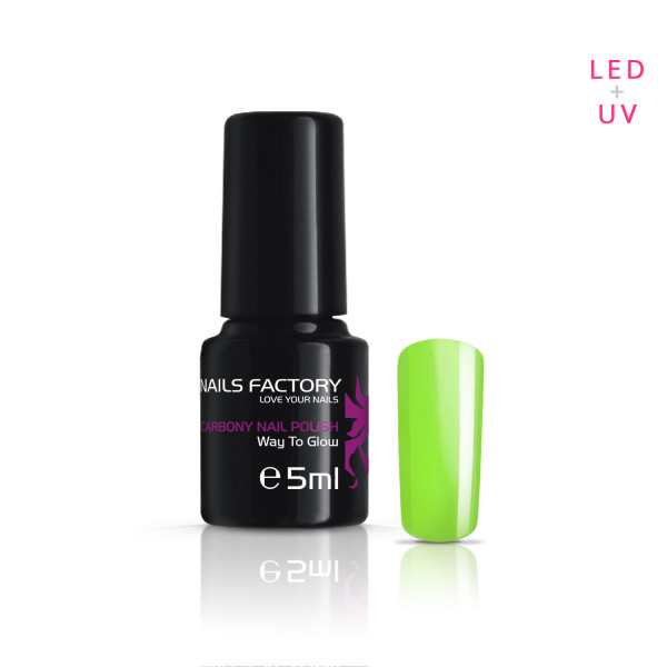 Nails & Beauty Factory Carbony Nail Polish Way To Glow