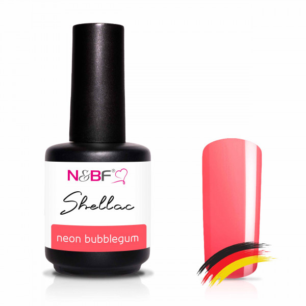 Nails & Beauty Factory Shellac Neon Bubblegum 12ml