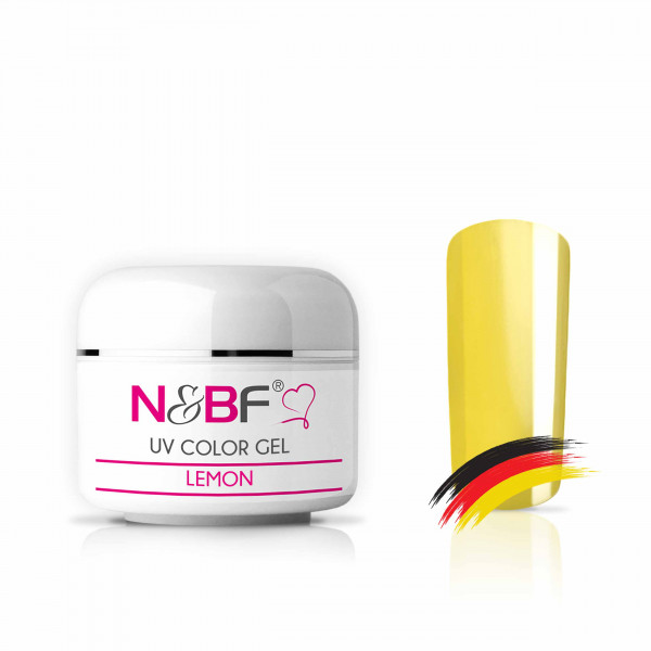 Nails & Beauty Factory UV Color Gel Lemon Farbgel 5 ml