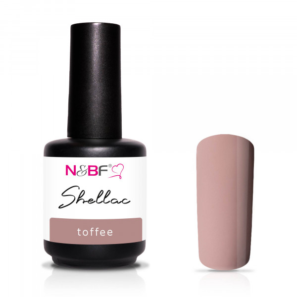 Nails & Beauty Factory Shellac Toffee 12ml