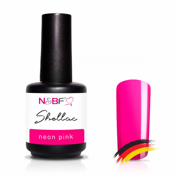 Nails & Beauty Factory Shellac Neon Pink 12 ml