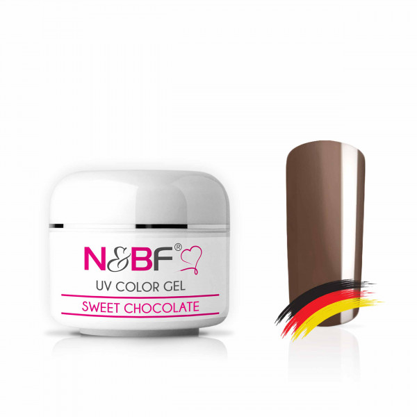 Nails & Beauty Factory UV Color Gel Sweet Chocolate Farbgel 5 ml