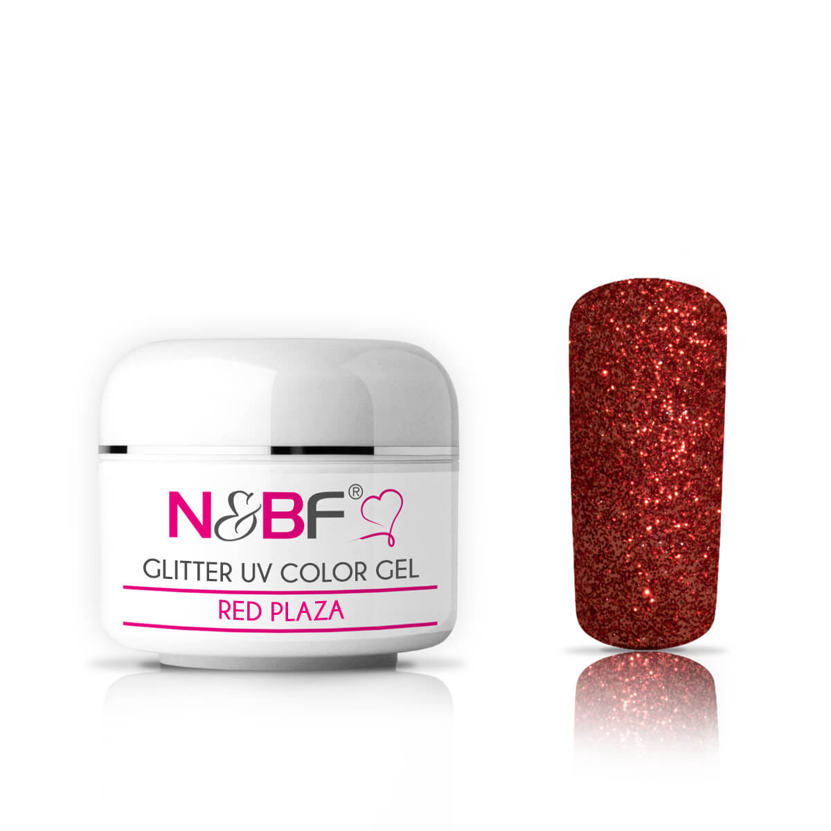 UV Glitzer Farbgel 5ml versch. Farben | Glitter Effekt Color Gel Sparkling Nails - Bild 35 von 51