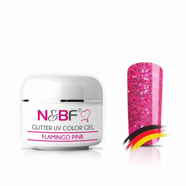 Nails & Beauty Factory UV Farbgel Flamingo Pink 5 ml