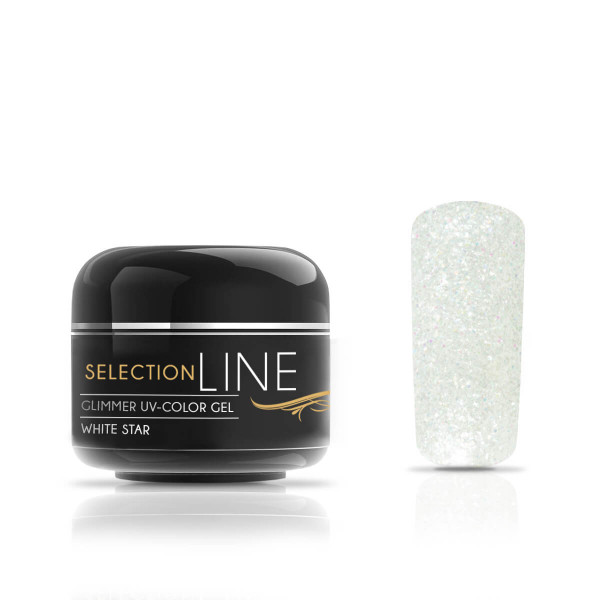 Selection Line Glimmer Farbgel White Star 5ml