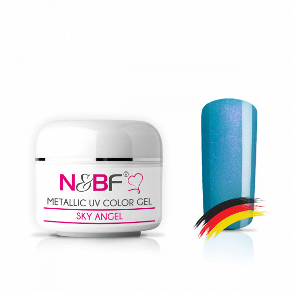 Nails & Beauty Factory Metallic UV Colorgel Sky Angel Farbgel 5 ml 