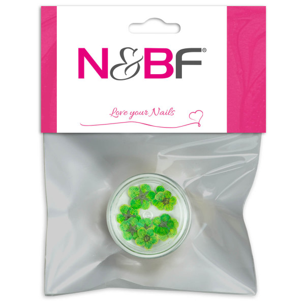 Nails-and-Beauty-Factory-Nailart-Trockenblume-Flower-Green