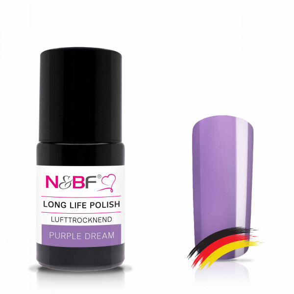 Nails & Beauty Factory Long Life Nagellack Purple Dream 15ml