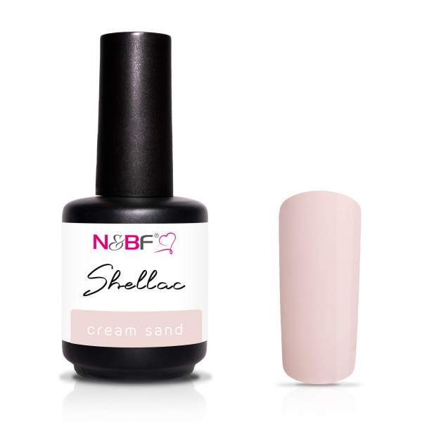Nails & Beauty Factory Shellac Cream Sand 12ml