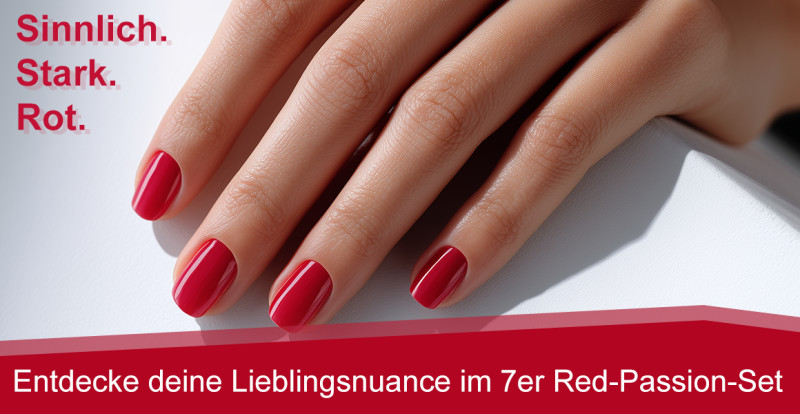 Nails Factory Red Passion Farbgel Set