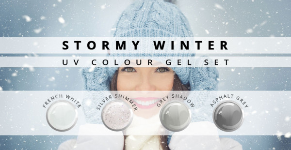 Nails & Beauty Factory UV Farbgel Set Stormy Winter