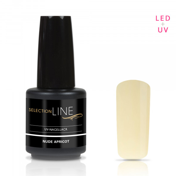 Nails & Beauty Factory Selection Line UV Nagellack Nude Apricot 15ml
