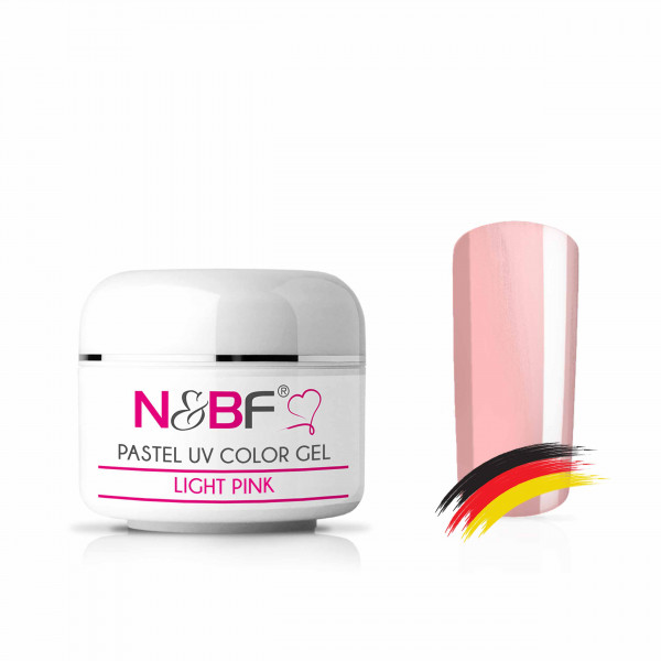 Nails & Beauty Factory Pastel UV Color Gel Light Pink Farbgel 5 ml