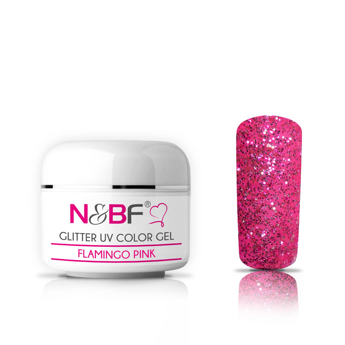 UV Glitzer Farbgel 5ml versch. Farben | Glitter Effekt Color Gel Sparkling Nails - Bild 21 von 51