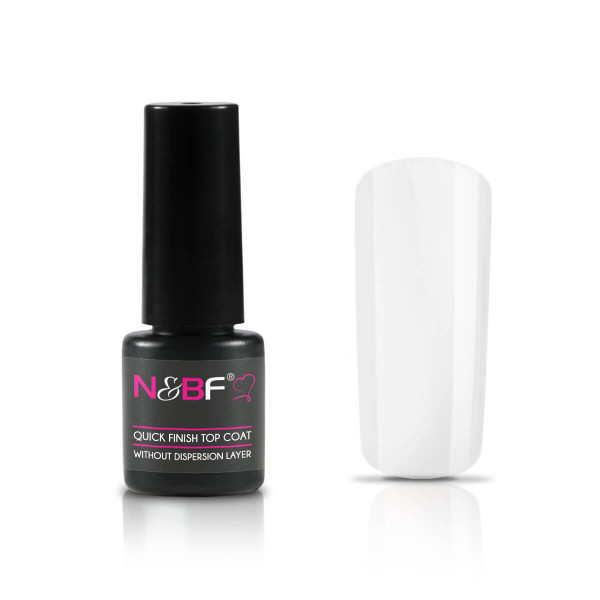 Nails and Beauty Factory Quick Finish Top Coat Without Dispersion Layer 8ml