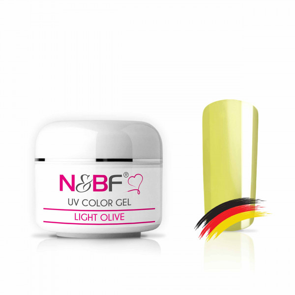 Nails & Beauty Factory UV Color Gel Light Olive Farbgel 5 ml