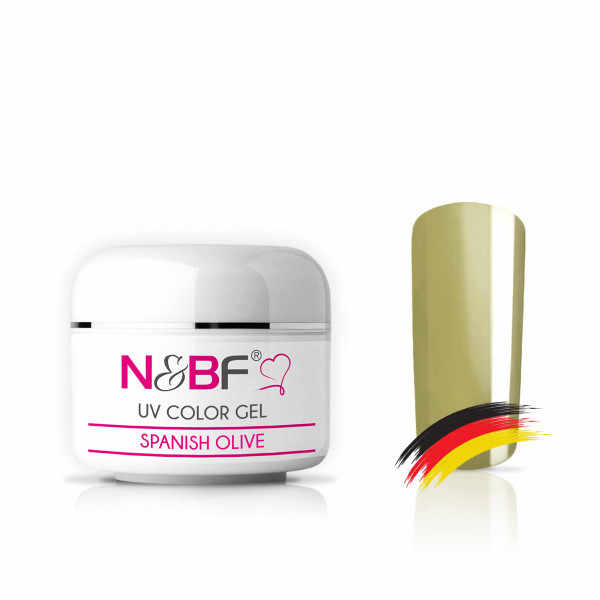 Nails & Beauty Factory UV Color Gel Spanish Olive Farbgel 5 ml