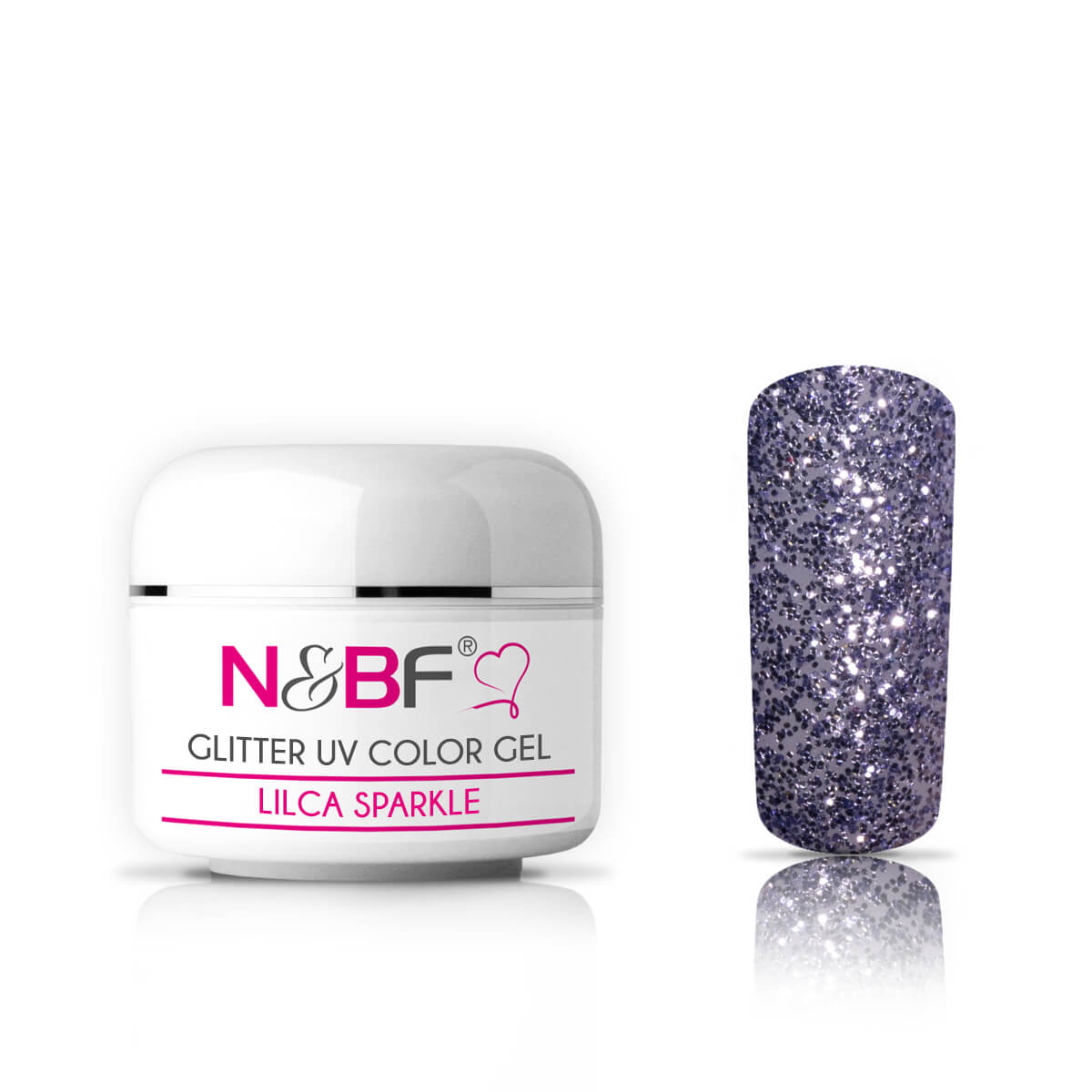 UV Glitzer Farbgel 5ml versch. Farben | Glitter Effekt Color Gel Sparkling Nails - Bild 8 von 51
