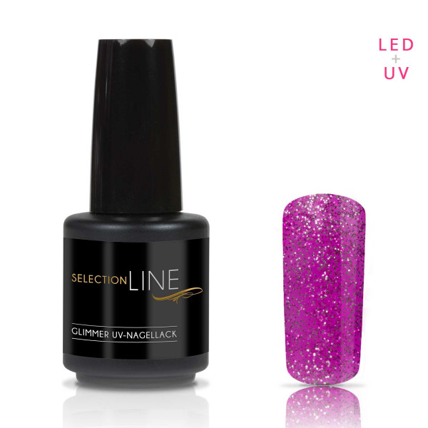 Nails & Beauty Factory Selection Line Glimmer UV Nagellack Lilac 15ml
