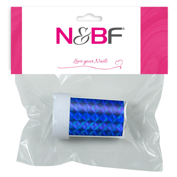 Nails-and-Beauty-Factory-Nailart-Transfer-Nagelfolie-Nailfoil-Hologram-Blue