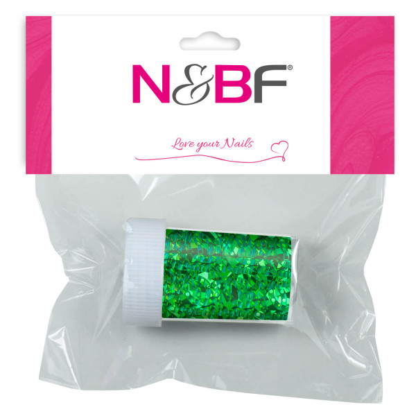 Nails-and-Beauty-Factory-Nailart-Transfer-Nagelfolie-Nailfoil-Glimmer-Jungle-Green