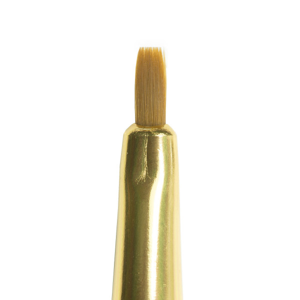 Nails Factory Gel Pinsel Gold Lang No. 3 Head