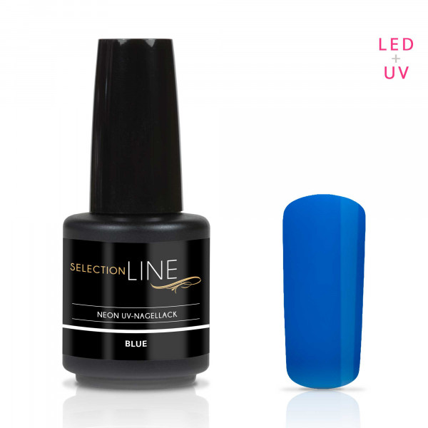 Nails & Beauty Factory Selection Line Neon UV Nagellack Blue 15ml