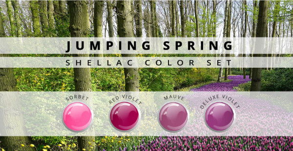 Nails & Beauty Factory Shellac Color Set Jumping Spring
