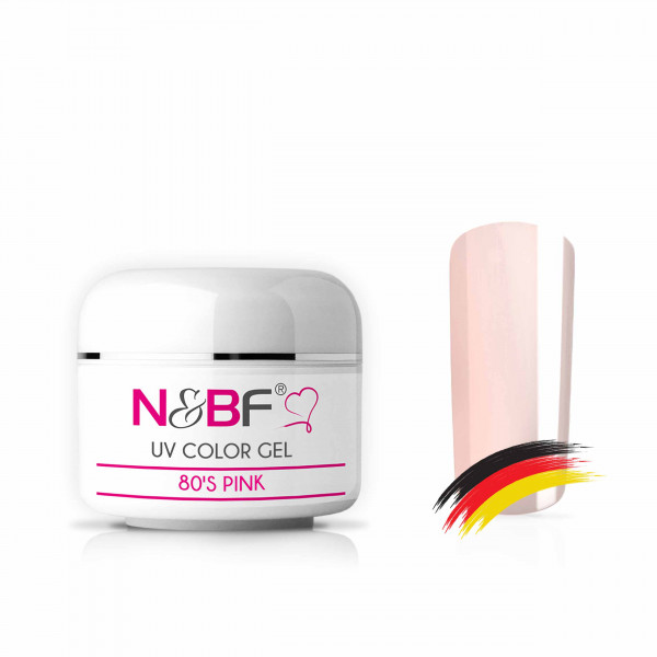 Nails & Beauty Factory UV Color Gel 80s Pink Farbgel 5 ml