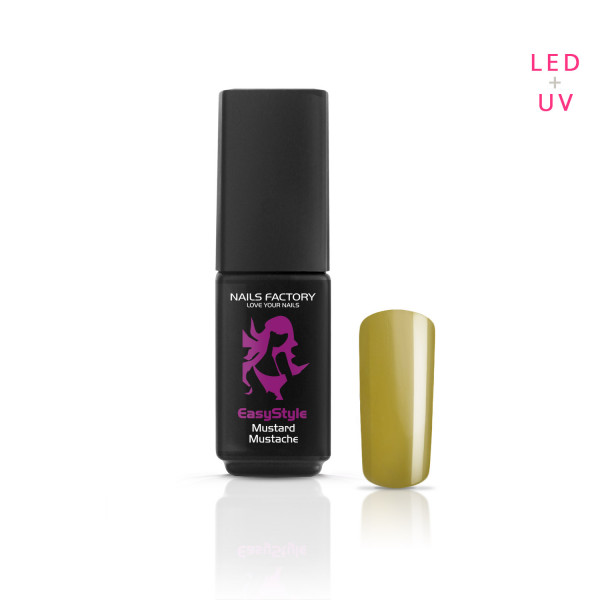EasyStyle Nail Polish Mustard Mustache