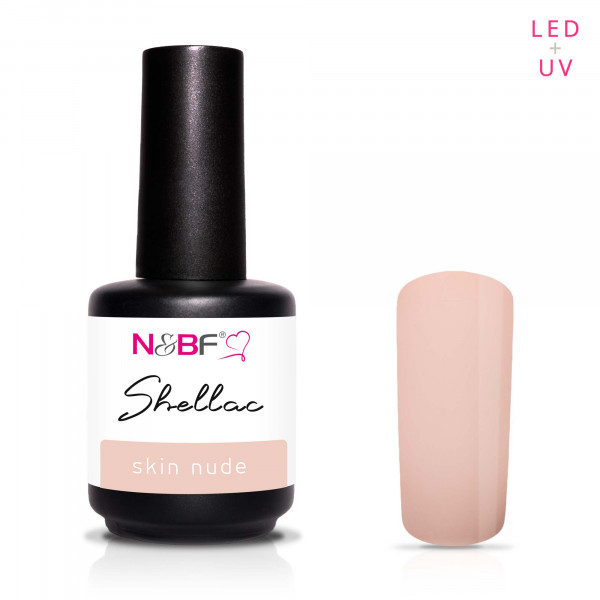 Nails & Beauty Factory Shellac Skin Nude 12ml