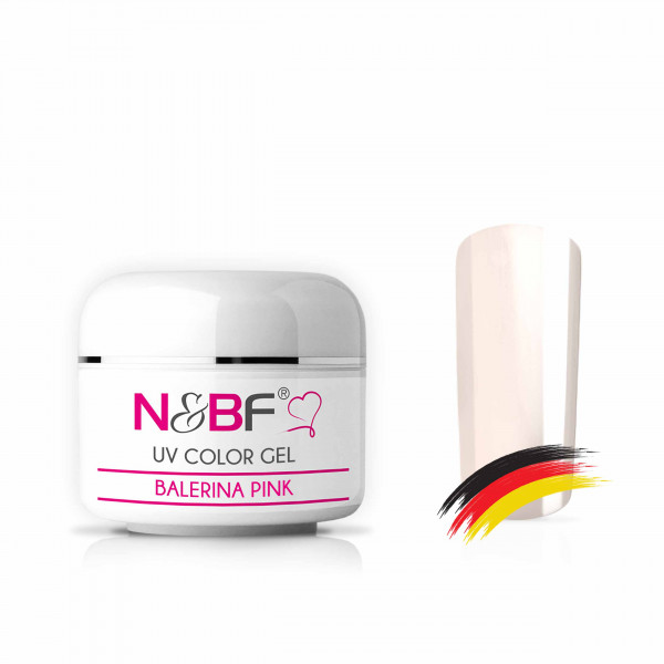 Nails & Beauty Factory UV Color Gel Balerina Pink Farbgel 5 ml