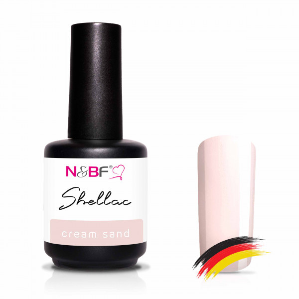 Nails & Beauty Factory Shellac Cream Sand 12ml