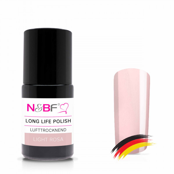 Nails & Beauty Factory Long Life Nagellack Light Rosa 15ml