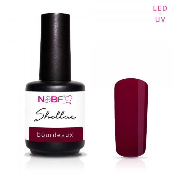 Nails & Beauty Factory Shellac Bourdeaux 12ml