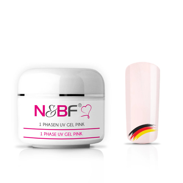 Nails & Beauty Factory 1-Phasen UV Gel Pink 30 ml