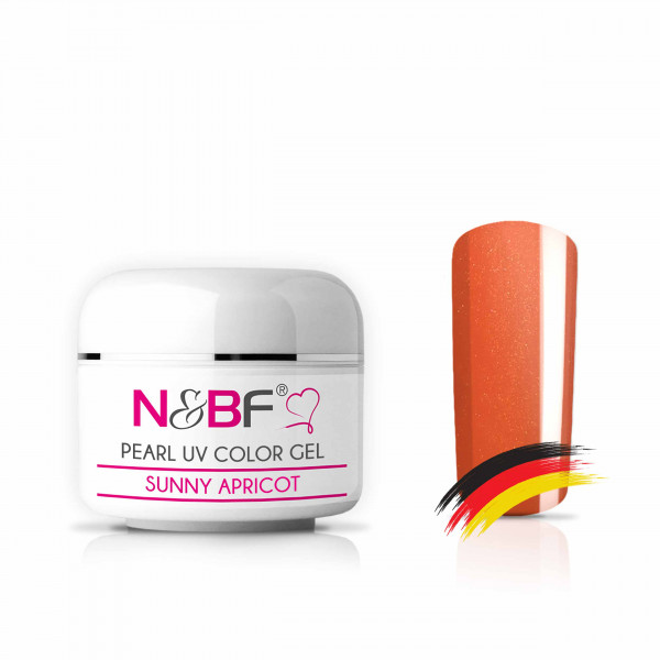Nails & Beauty Factory Pearl UV Color Gel Sunny Apricot Farbgel 5 ml