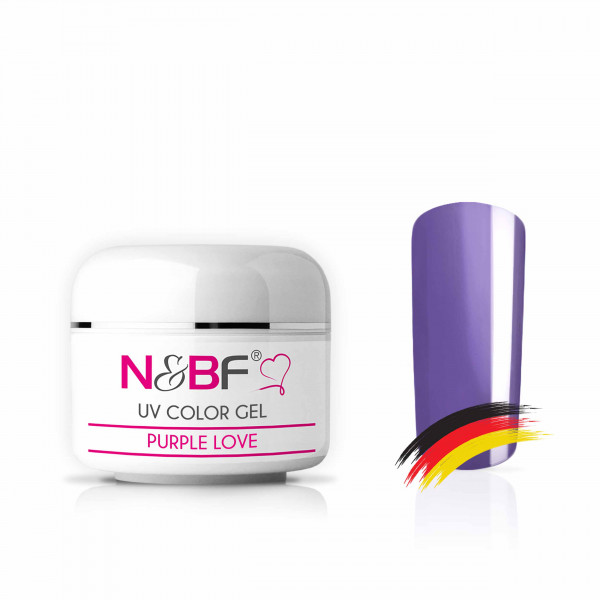 Nails & Beauty Factory UV Color Gel Purple Love Farbgel 5 ml