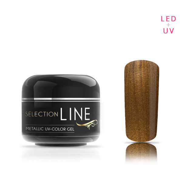 Nails Factory Selection Line Metallic Farbgel Bronze 5ml