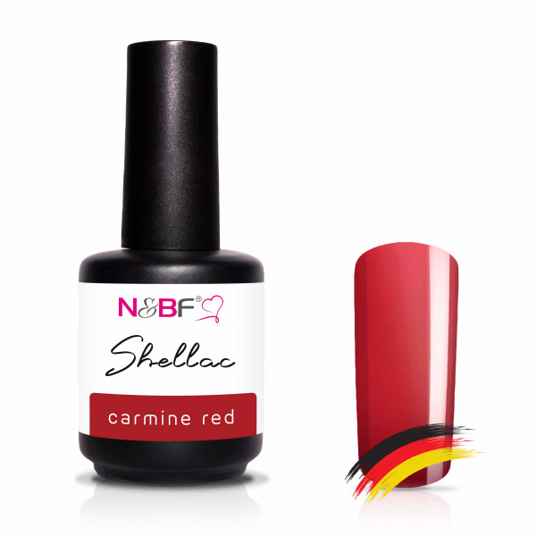 Nails & Beauty Factory Shellac Carmine Red 12 ml