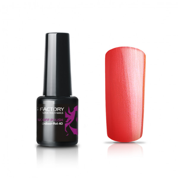 UV Nagellack Erdbeer Rot 8ml