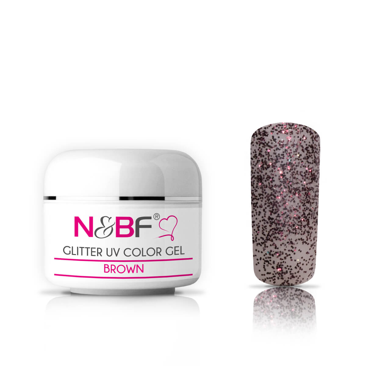 UV Glitzer Farbgel 5ml versch. Farben | Glitter Effekt Color Gel Sparkling Nails - Bild 13 von 51