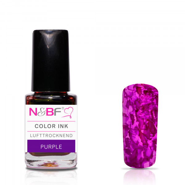 Nails & Beauty Factory Color Ink Purple 12ml