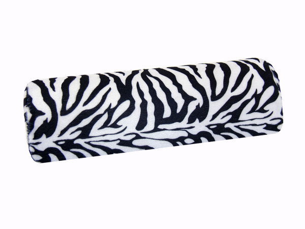Handauflage aus Velour Design Zebra