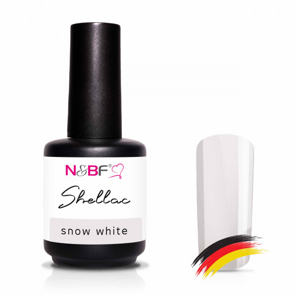 Nails & Beauty Factory Shellac Snow White 12ml