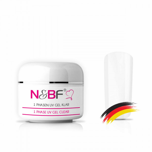 Nails & Beauty Factory 1-Phasen UV Gel Klar 5 ml