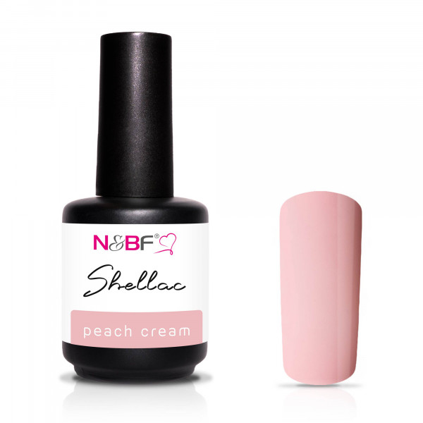 Nails & Beauty Factory Shellac Peach Cream 12ml
